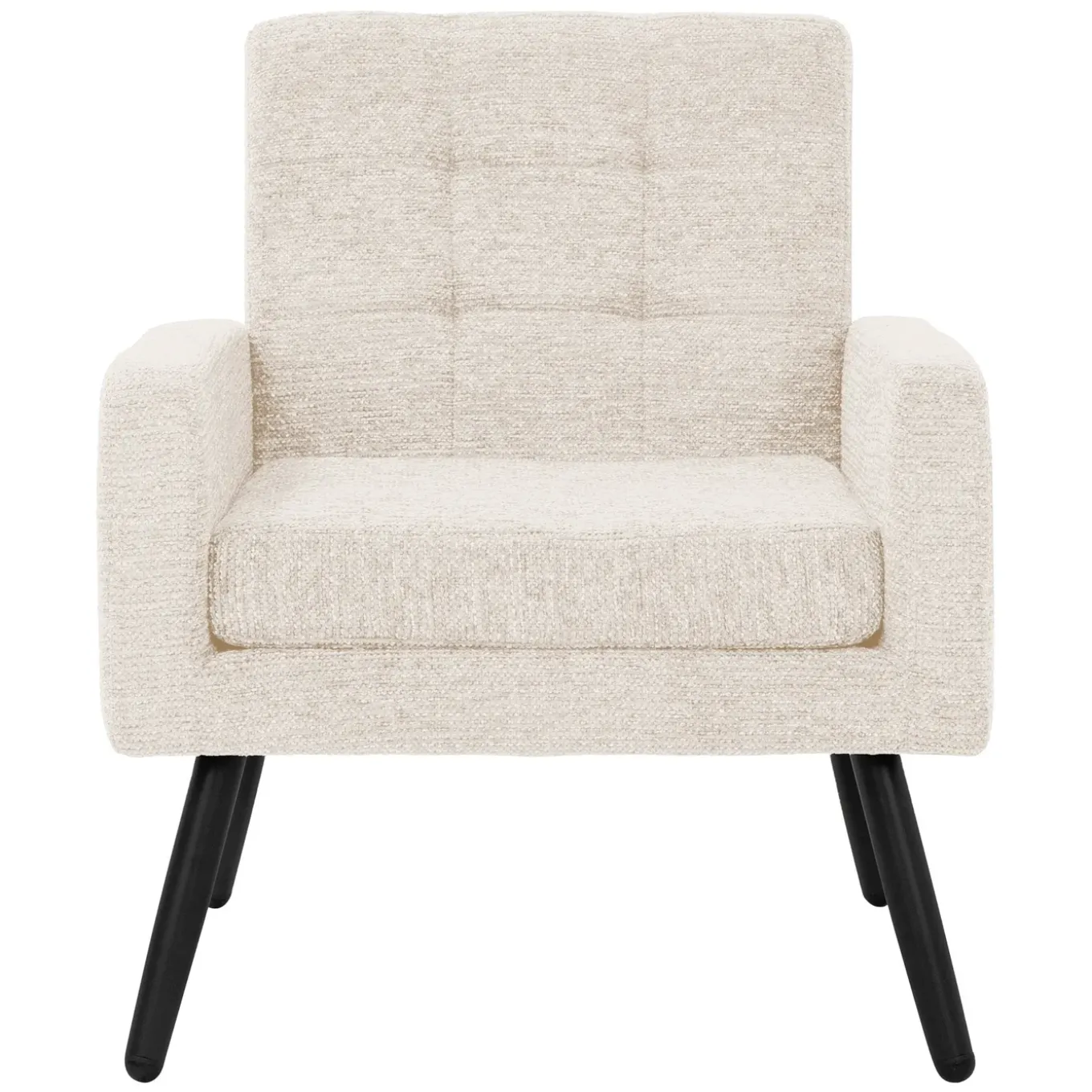 Ml-design - Fauteuil Stoel - Beige - Gevlochten Bekleding Stalen Frame 150 Kg Voor Relax
