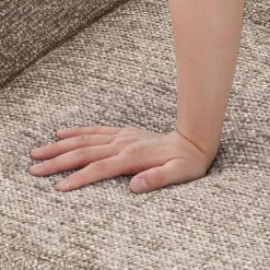 ML-Design - Fauteuil Stoel - Bruin - Gevlochten Bekleding Stalen Frame 150 Kg Voor Relax
