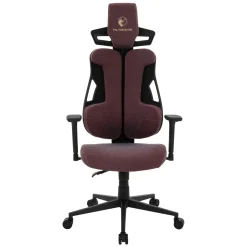 ML-Design Gaming Stoel Ergonomische Stof Rood Met 3d Armleuningen Hoofdsteun Lendensteun
