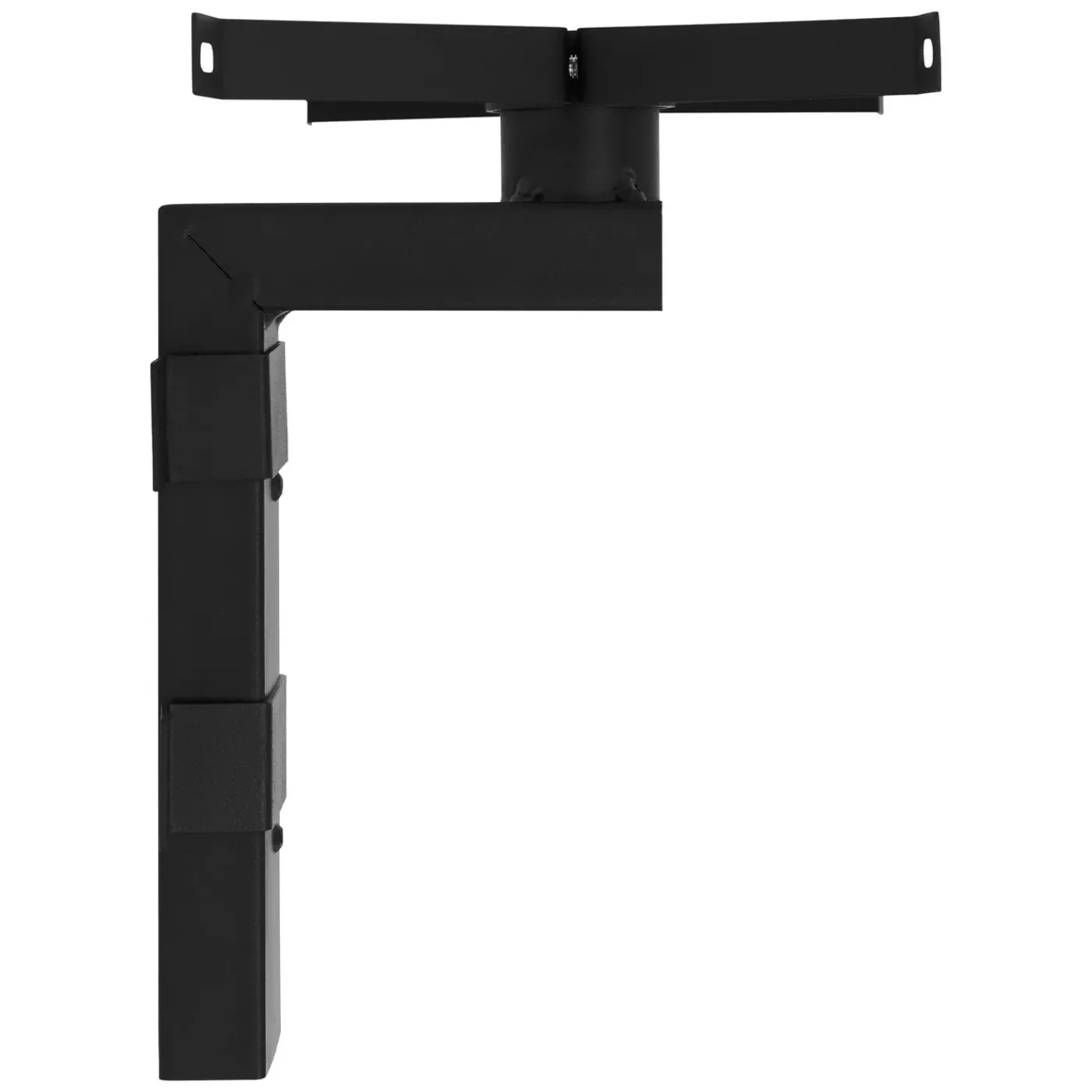ML-Design muurbevestiging voor Amerikaanse brievenbus, zwart, 24,5x15,5x24 cm, gemaakt van metaal
