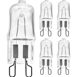Modee Halogeen Insteeklamp G9 - 42w 630lm 2700k - Warm Wit Licht - Dimbaar - 5 Stuks