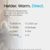 Modee Halogeen Staaflamp R7s - 400w 8600lm 2700k - Warm Wit Licht - Dimbaar - Buislamp - 2 Stuks
