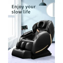 Molini Luxe Full Body Elektrische Massagestoel | Zero Gravity | Model Sensa | Zwart