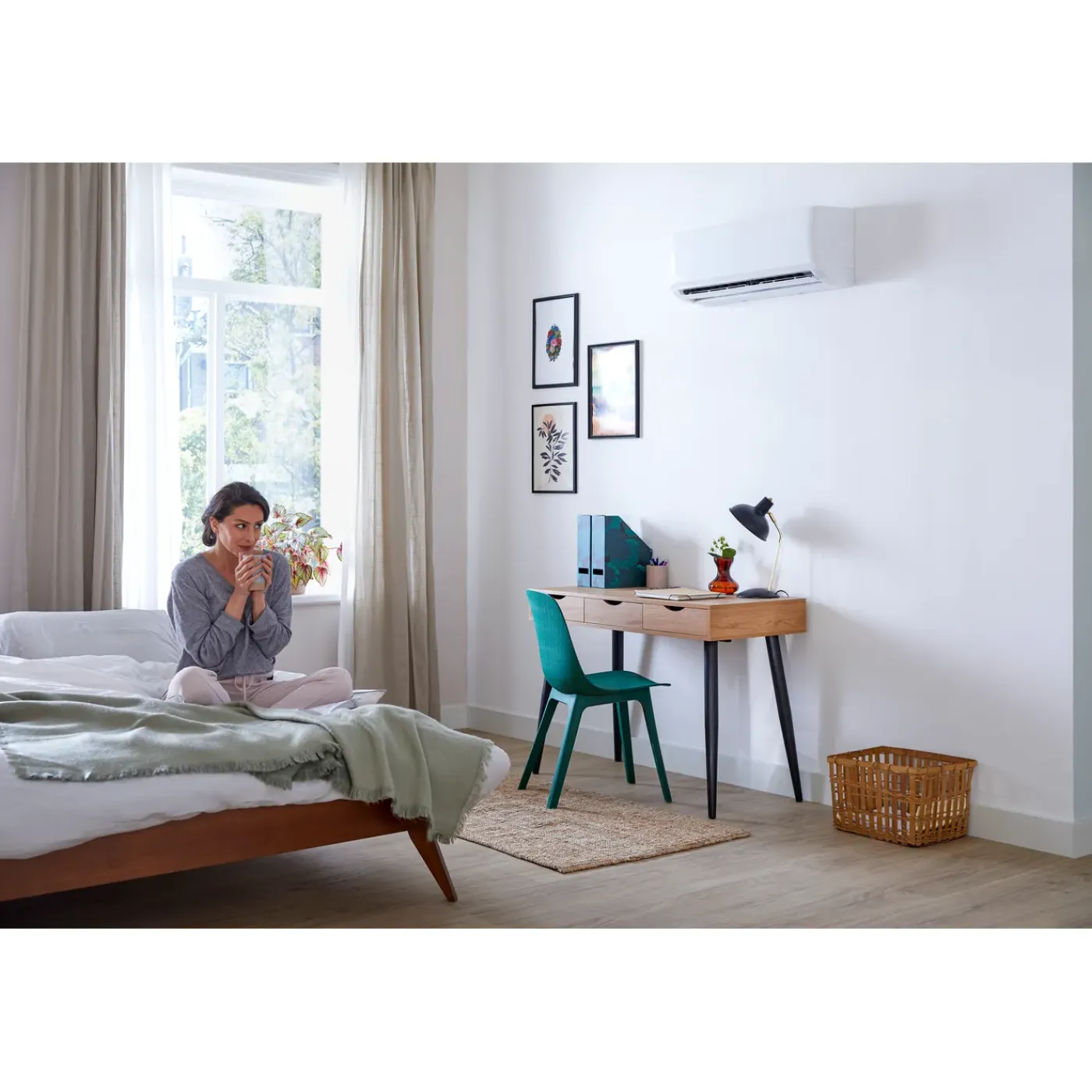 Qlima Monosplit airconditioner SC 6135 - met WiFi - 3.5kW - 12000 BTU