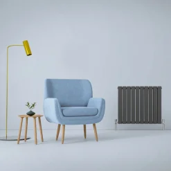 Monstershop Design Radiator - Antraciet Grijs - 600 mm x 700 mm