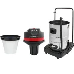 Monstershop MAXBLAST Industriële Nat/Droog Zuiger - grijs - 80 L - 3000W HEPA E12