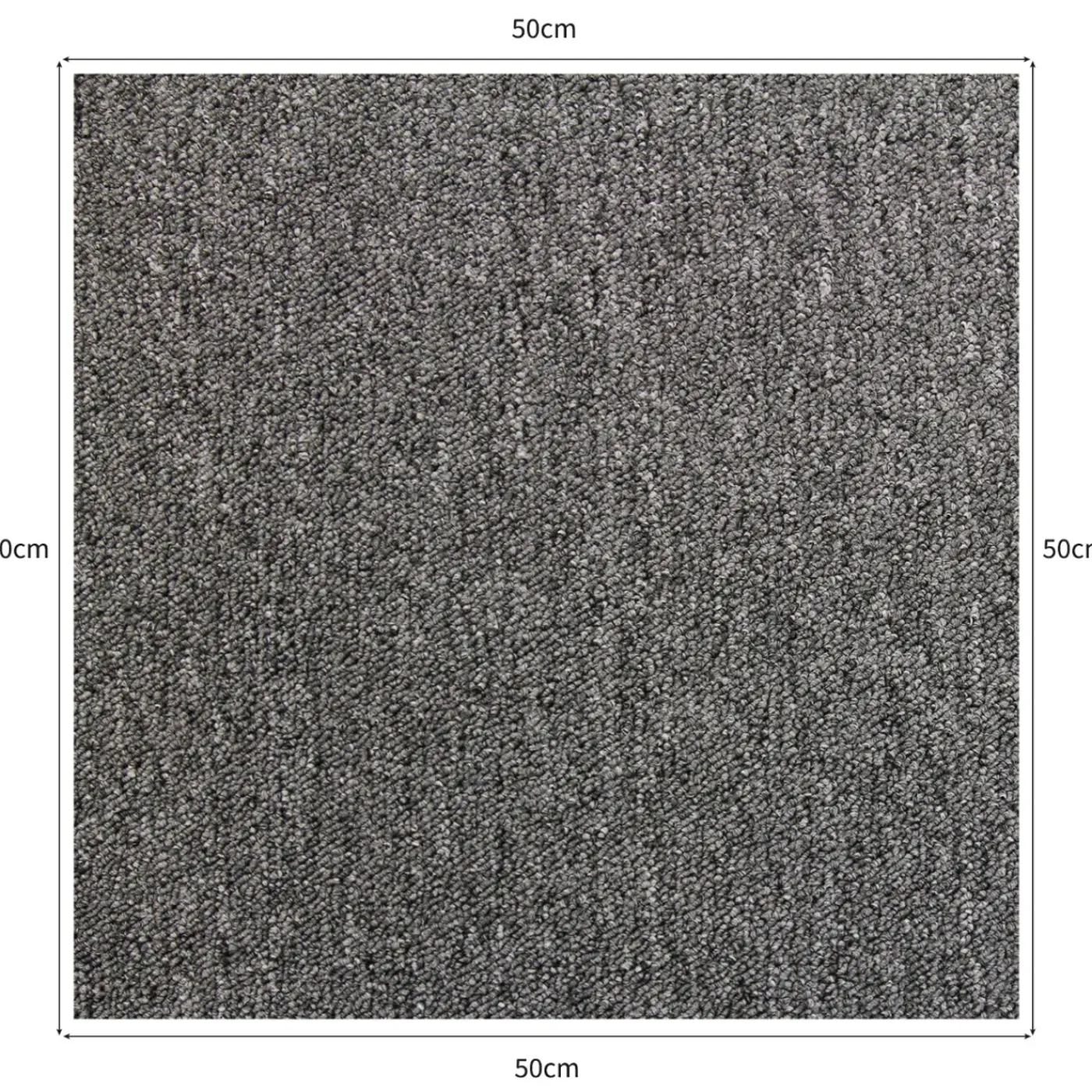 Monster Shop Monstershop - Tapijttegel - Antraciet - 5 mm - 20 stuks - 5 m²