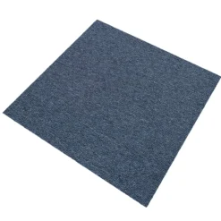 Monstershop - Tapijttegel - Platinum Grijs en Storm Blauw - 5 mm - 40 stuks - 10 m²