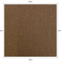 Monstershop - Tapijttegel - Zand - 5 mm - 20 stuks - 5 m²
