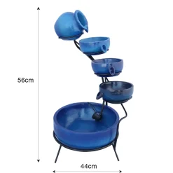 Monster Shop Monstershop Tuinfontein - Zonne-energie - Blauw - 4 etages