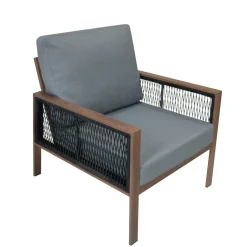Monster Shop Monstershop Tuinset - Houtlook - Aluminium - 4-delig