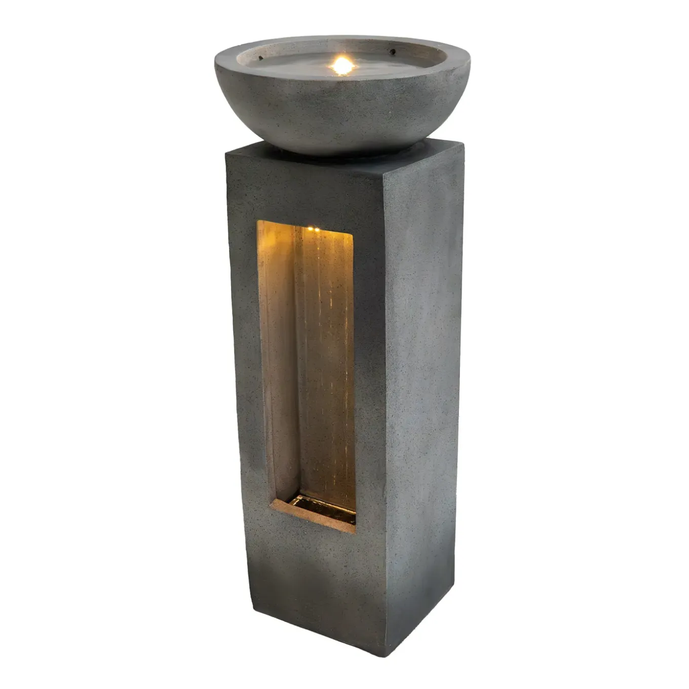 Monstershop Waterornament Serenity Falls - Cement - Led - Elektrisch
