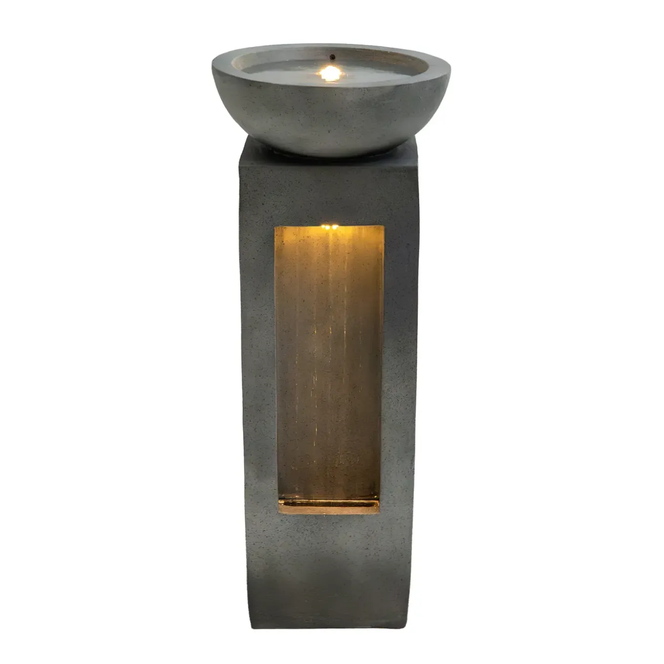 Monstershop Waterornament Serenity Falls - Cement - Led - Elektrisch