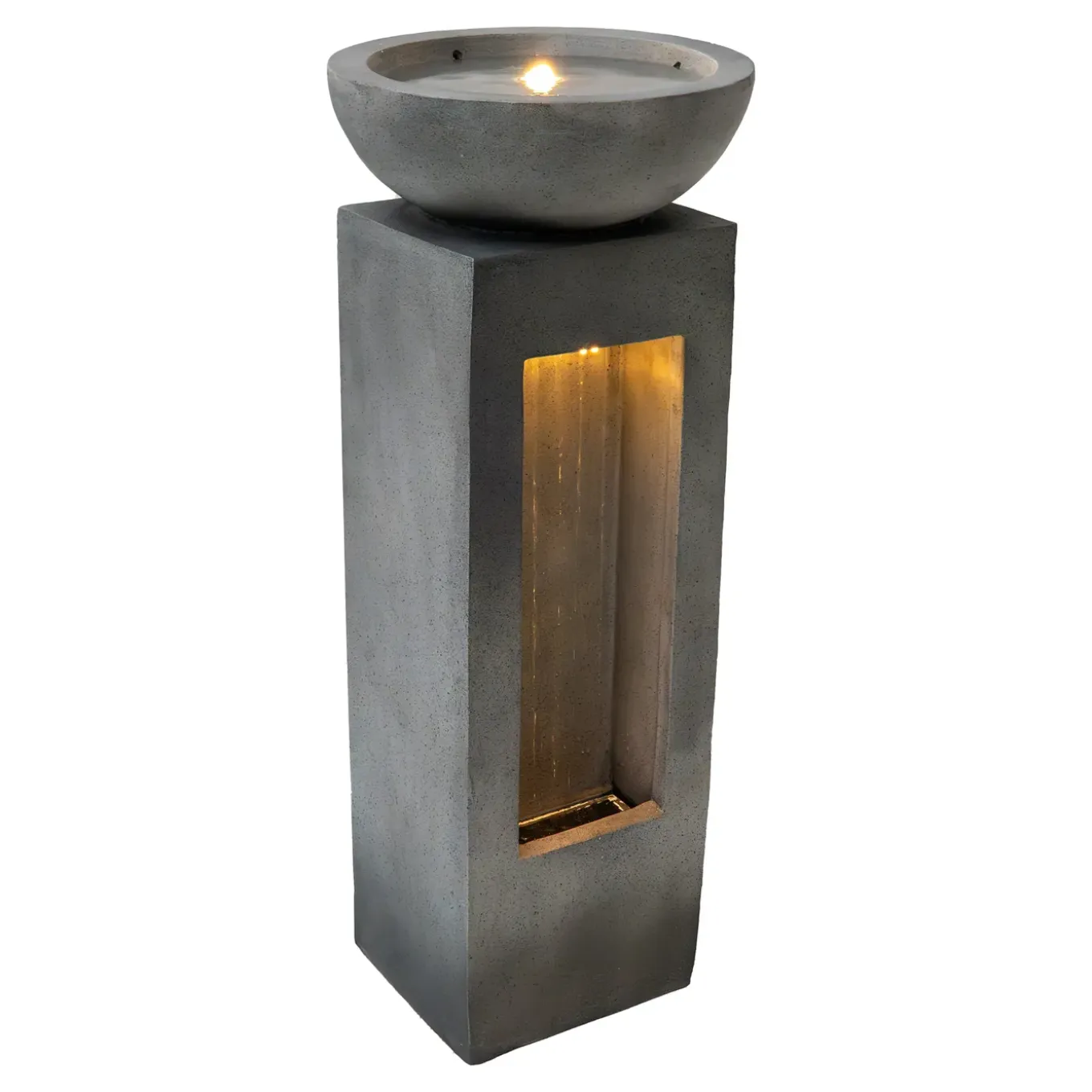 Monstershop Waterornament Serenity Falls - Cement - Led - Elektrisch