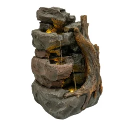 Monstershop Waterornament Willow Springs - Polyresin - Led - Elektrisch