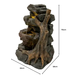 Monstershop Waterornament Willow Springs - Polyresin - Led - Elektrisch
