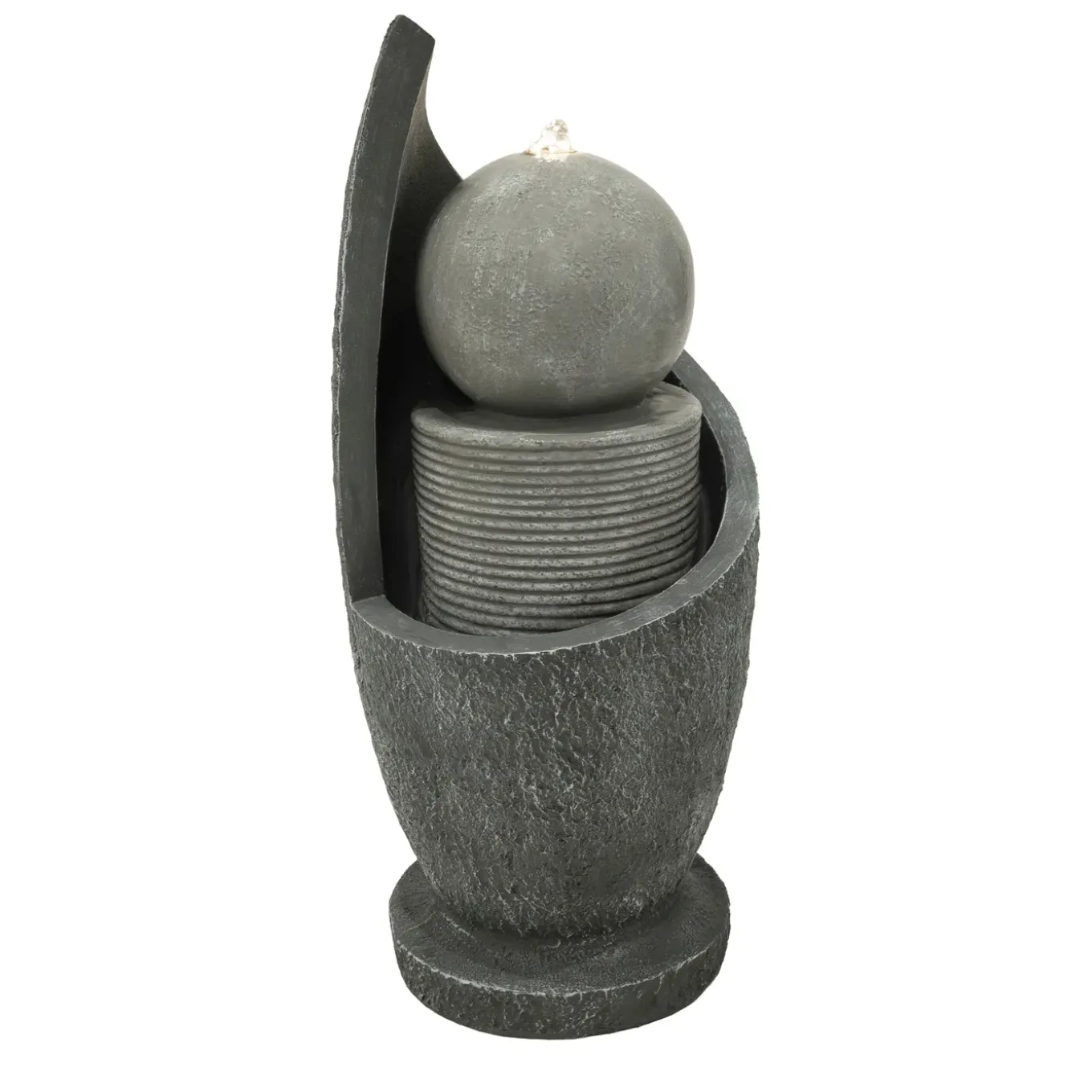 Monstershop Waterornament Zen Cascade - Polyresin - Led - Elektrisch