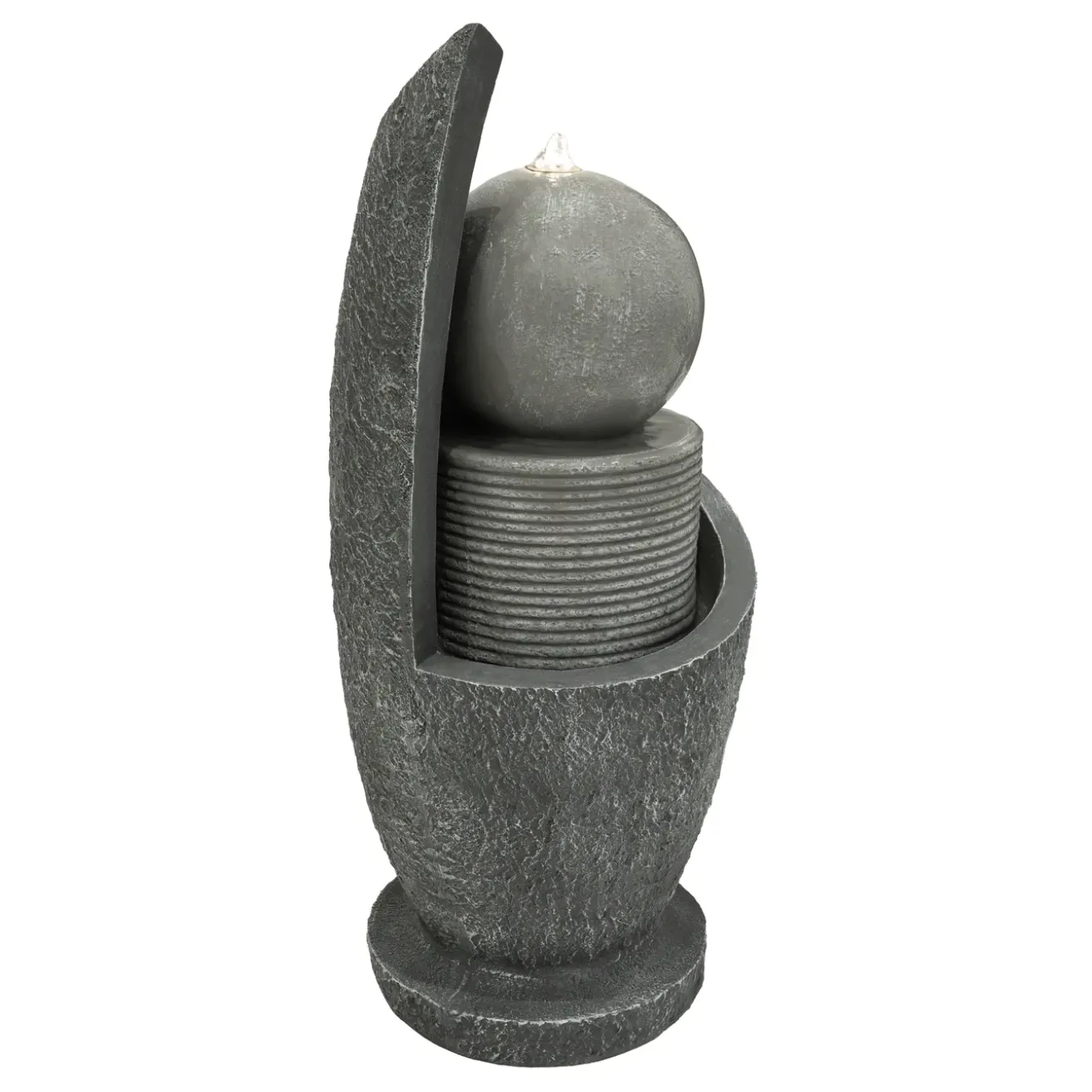 Monstershop Waterornament Zen Cascade - Polyresin - Led - Elektrisch