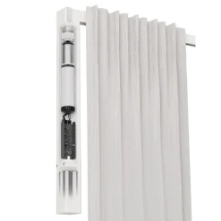 Motionblinds Gordijnrail Smart Wit 160cm Centrale Opening