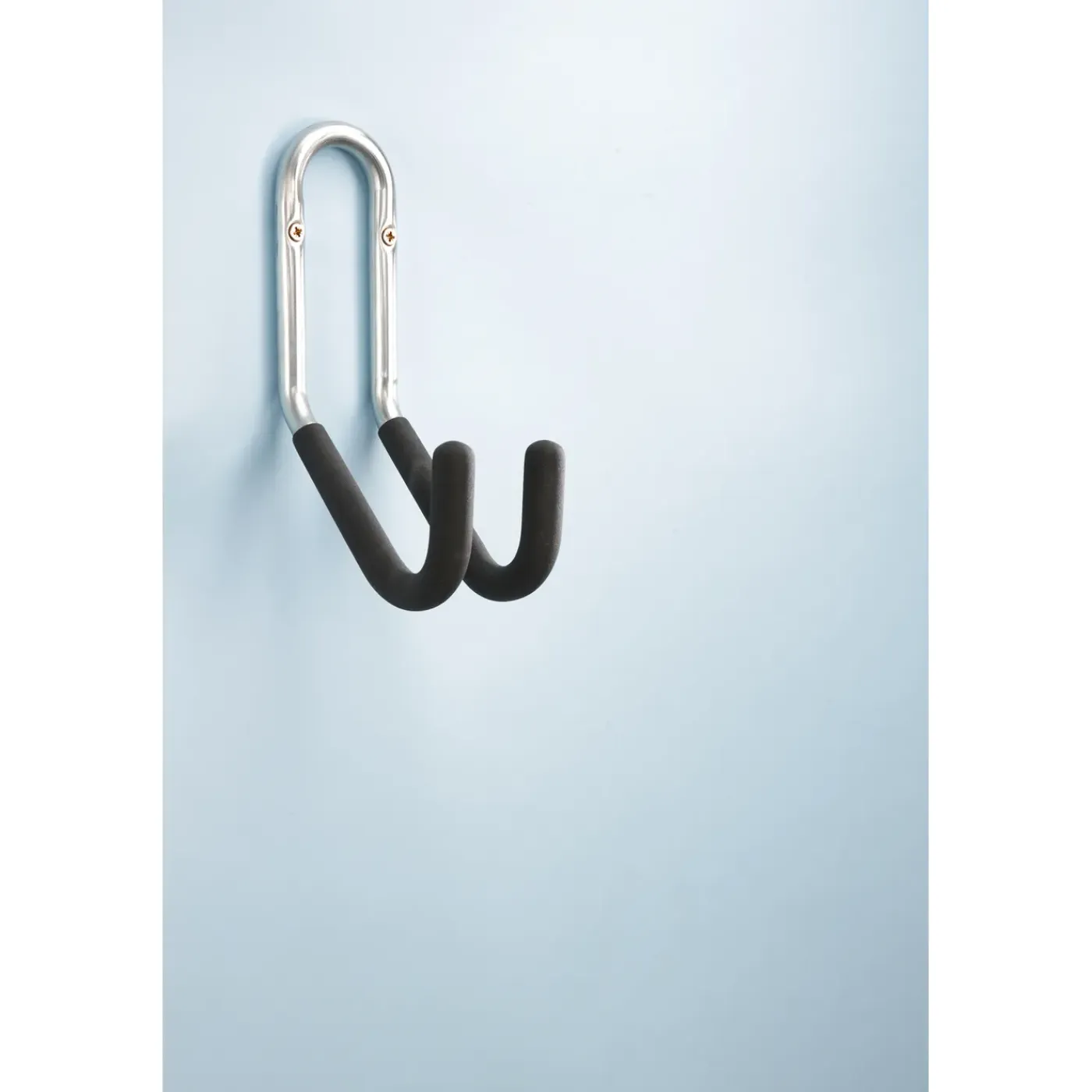 Mottez dubbele fietshaak grijs/zwart Ø20mm