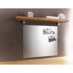 Mottez spatscherm keuken 50x60cm metaal grijs