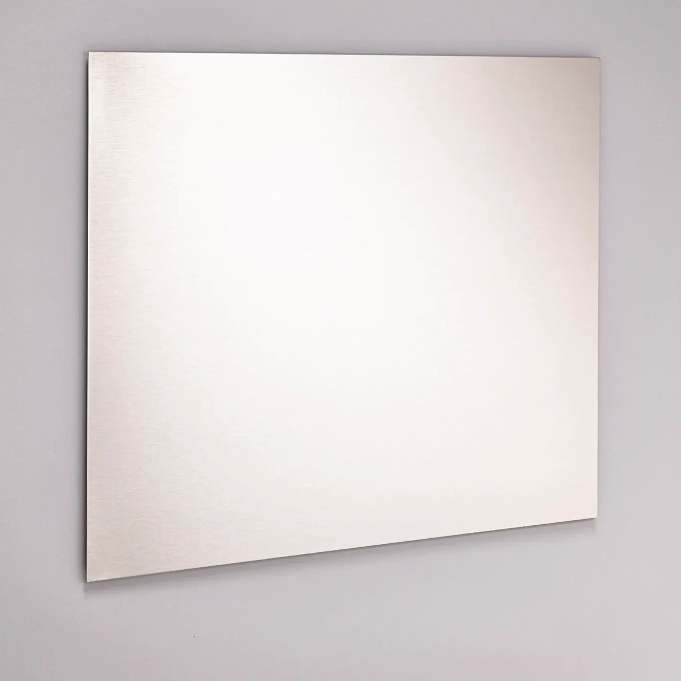 Mottez spatscherm keuken 90x65cm metaal grijs