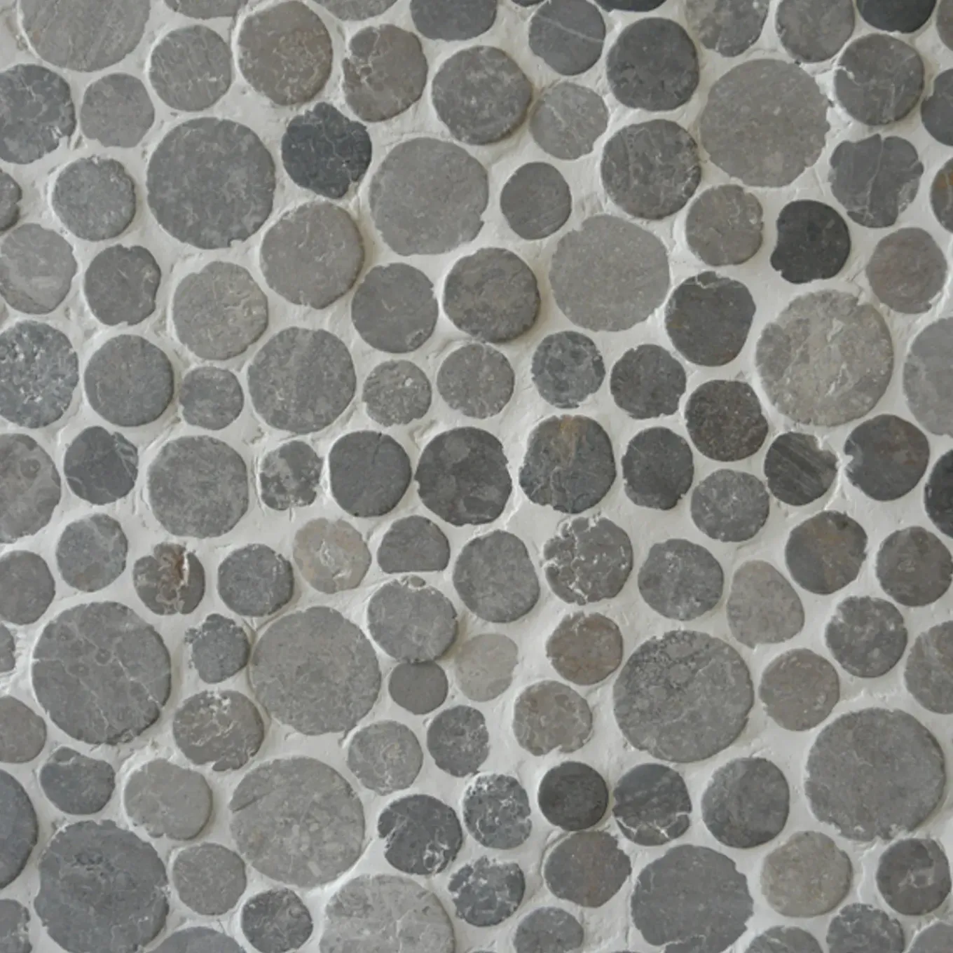 Mozaïek Coin - Lichtgrijs - Natuursteen - 29,4x29,4 cm - 0,09 m²