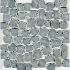 Overig Mozaïek Grey Coin - Grijs - Natuursteen - 30x30 cm - 0,09 m²