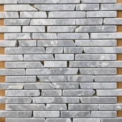 Overig Mozaïektegel Bluestone Strips - Natuursteenlook - Zwart - 30x30cm - 0,09m²