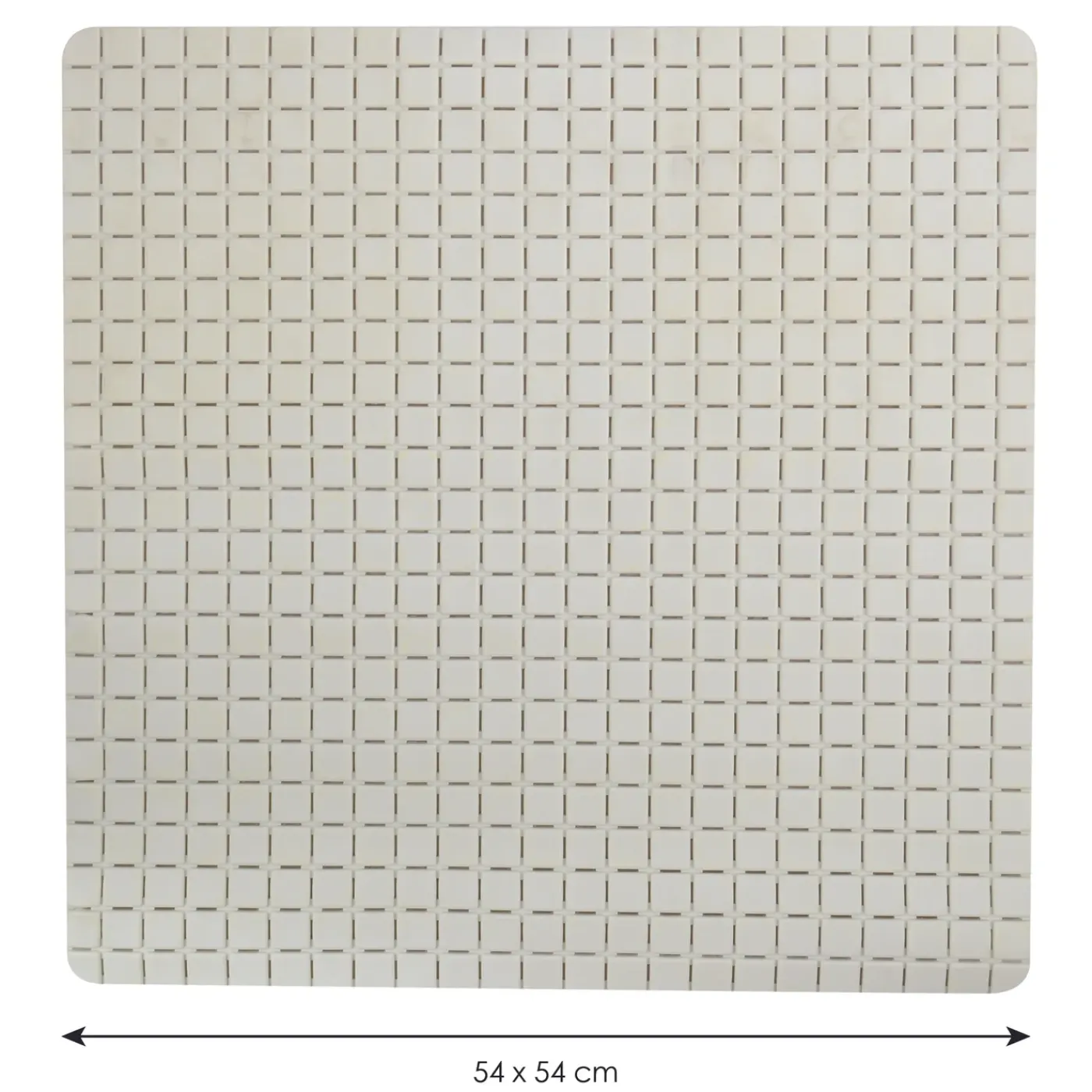 Overig MSV Antislipmat Quadro - Wit - 54x54cm