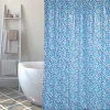 MSV douchegordijn Concept blauw 180cm
