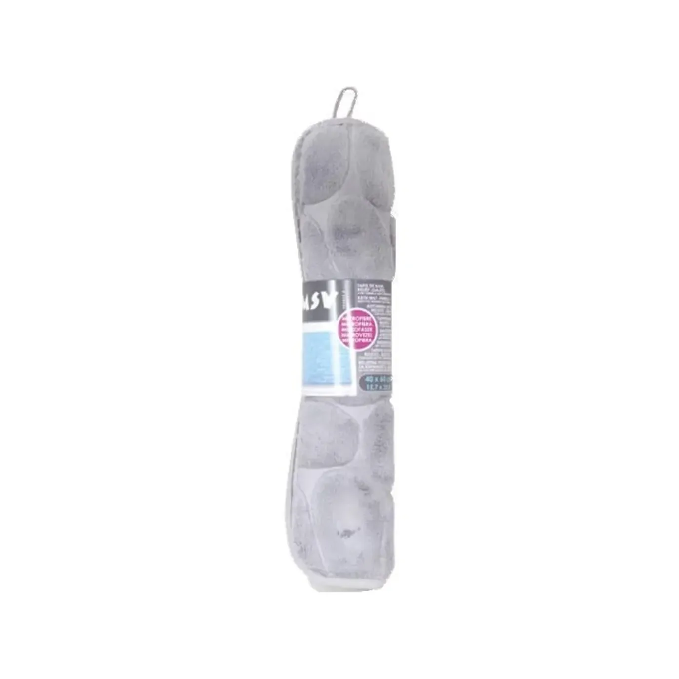 Msv Microvezel Badmat Pebble 50x80cm Grijs