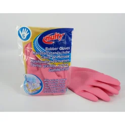 Multy huishoudhandschoenen rubber maat S