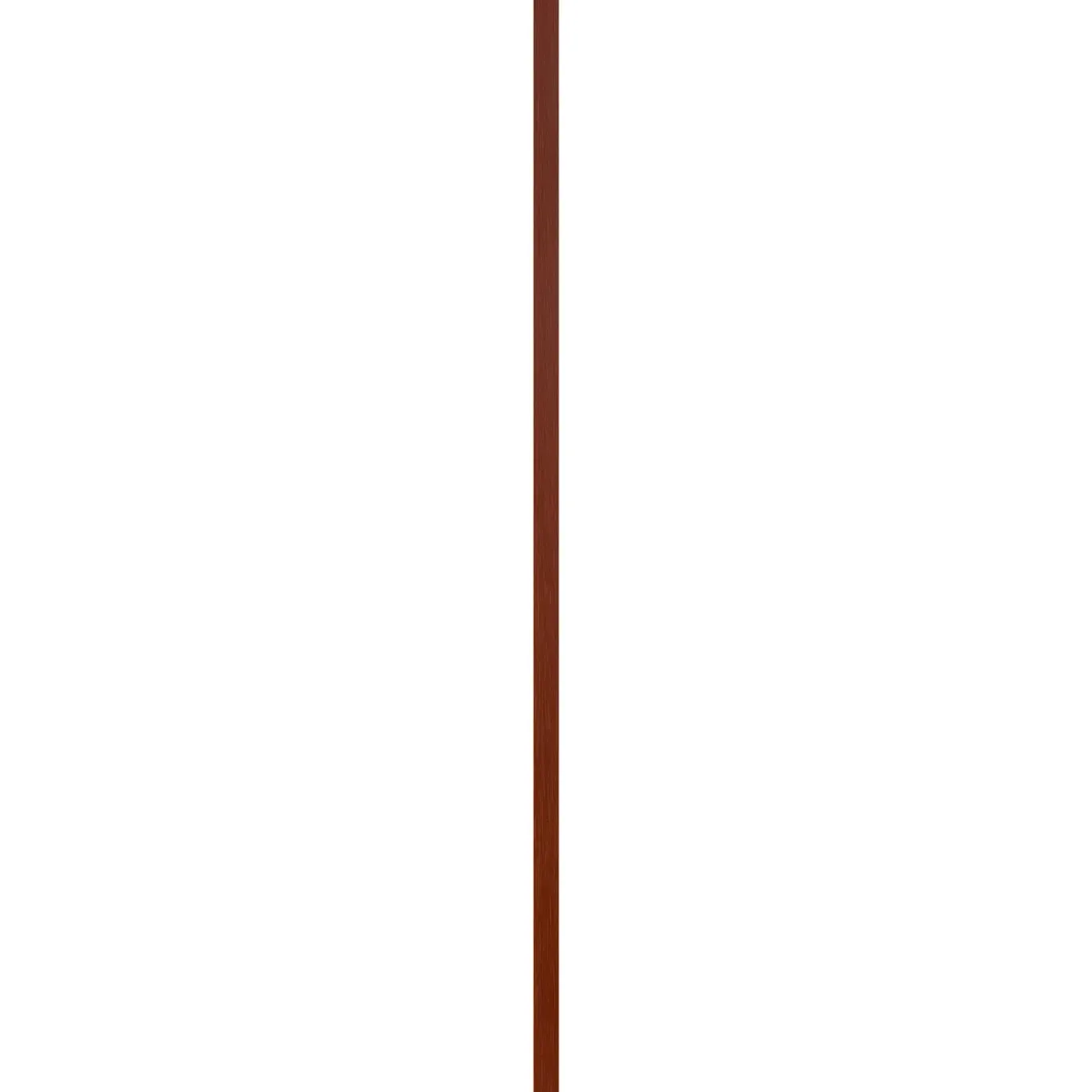 Muurplint - Bruin - Meranti - Gelakt - 240cm - 11x55mm