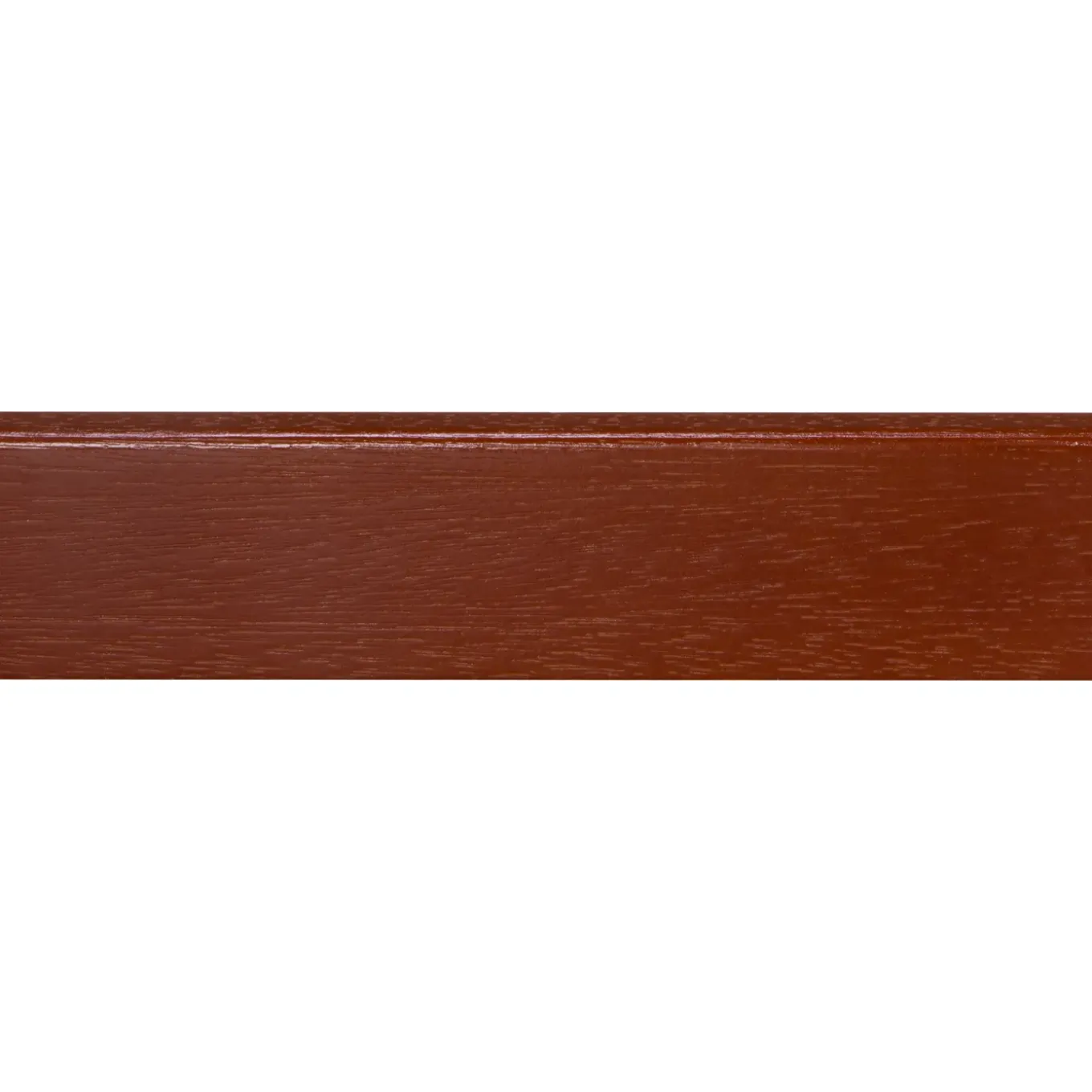 Muurplint - Bruin - Meranti - Gelakt - 240cm - 11x55mm
