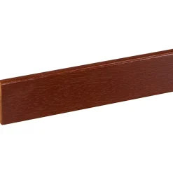 Muurplint - Bruin - Meranti - Gelakt - 240cm - 11x55mm