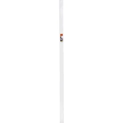 Muurplint Budget Cubic - Wit - MDF - Folie - 240cm - 12x70mm - Multipack 4+2