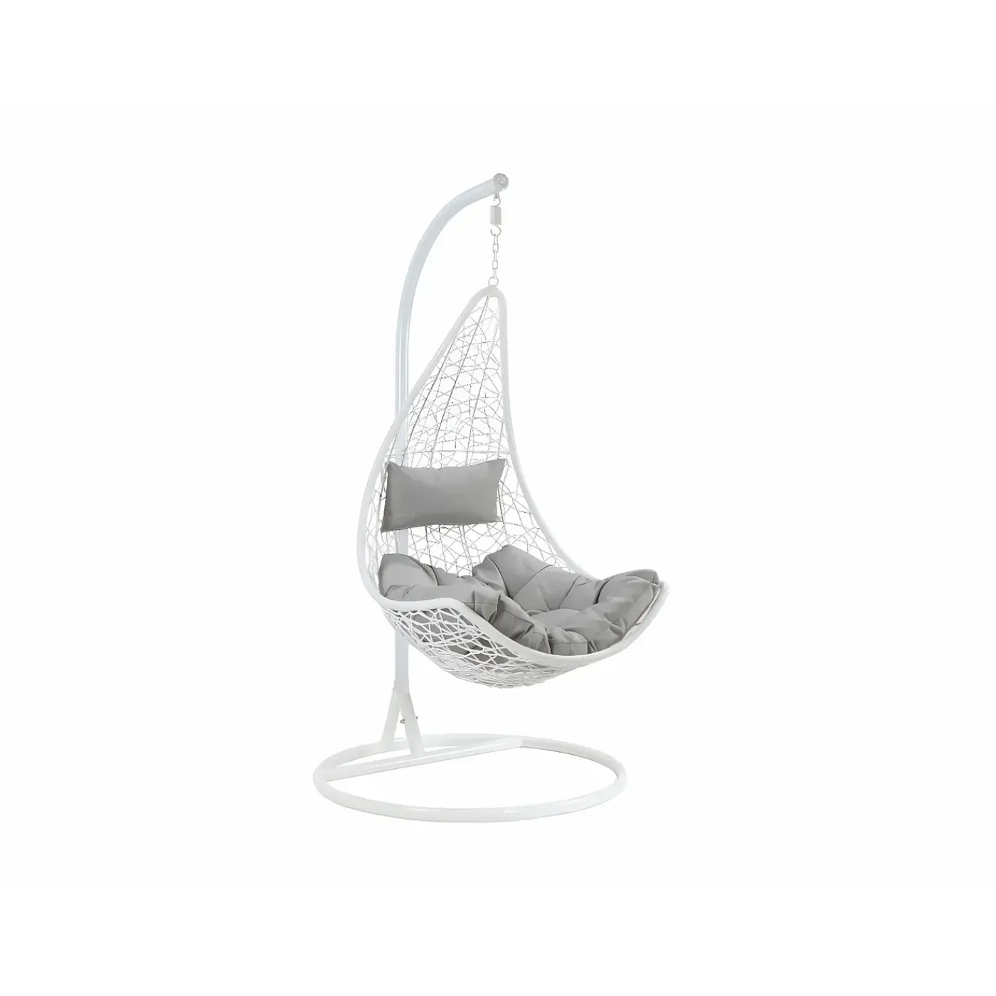 Mylia Hangstoel Orosi Wit - L 105cm X B 105cm X H 197cm