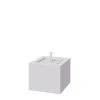 Mysteel - Aluminium Watertafel - Lyra - 50x50x40cm