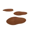 MySteel - Cortenstaal Staptegel - Organisch - 50x50cm - Roestkleur