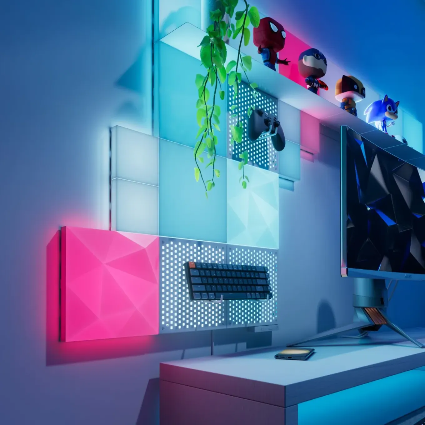 Nanoleaf Lichtpaneel Blocks Uitbreidingspakket (2 St. Planken)