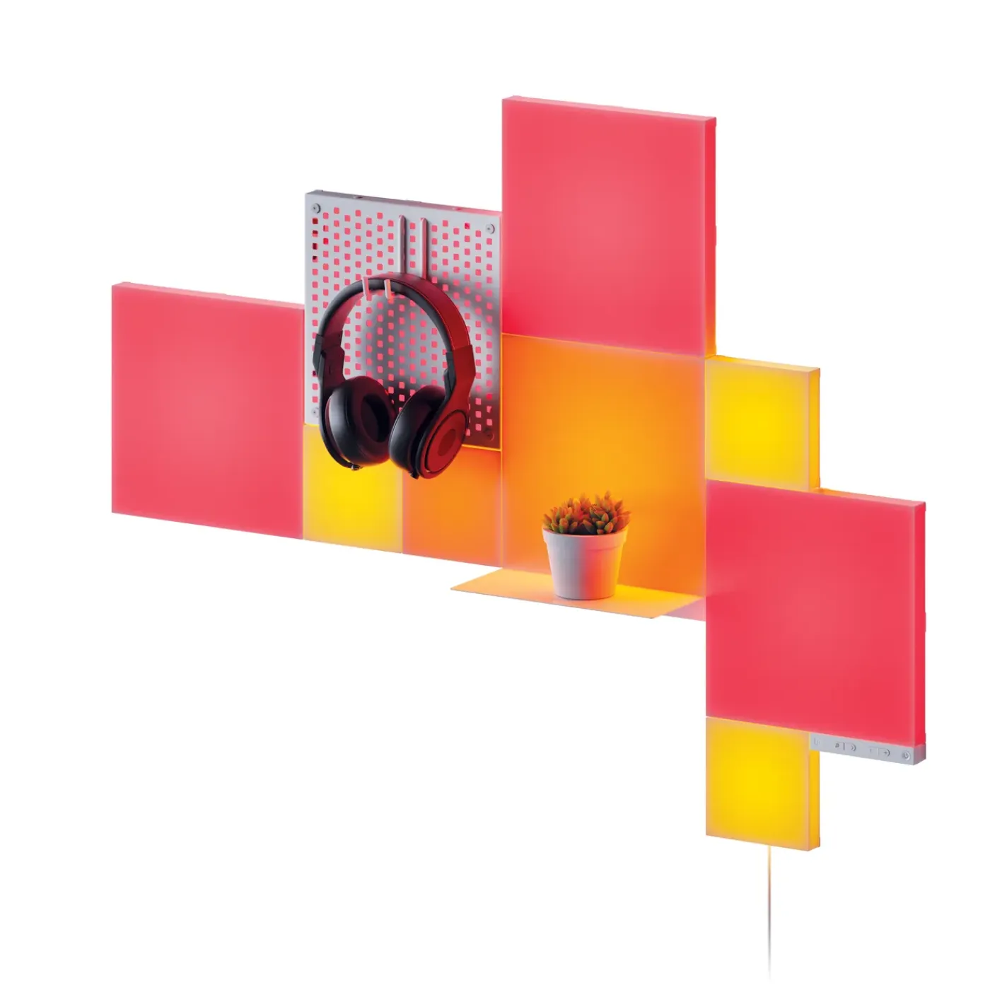 Nanoleaf Lichtpaneel Blocks 10-pack Startpakket (Combo)