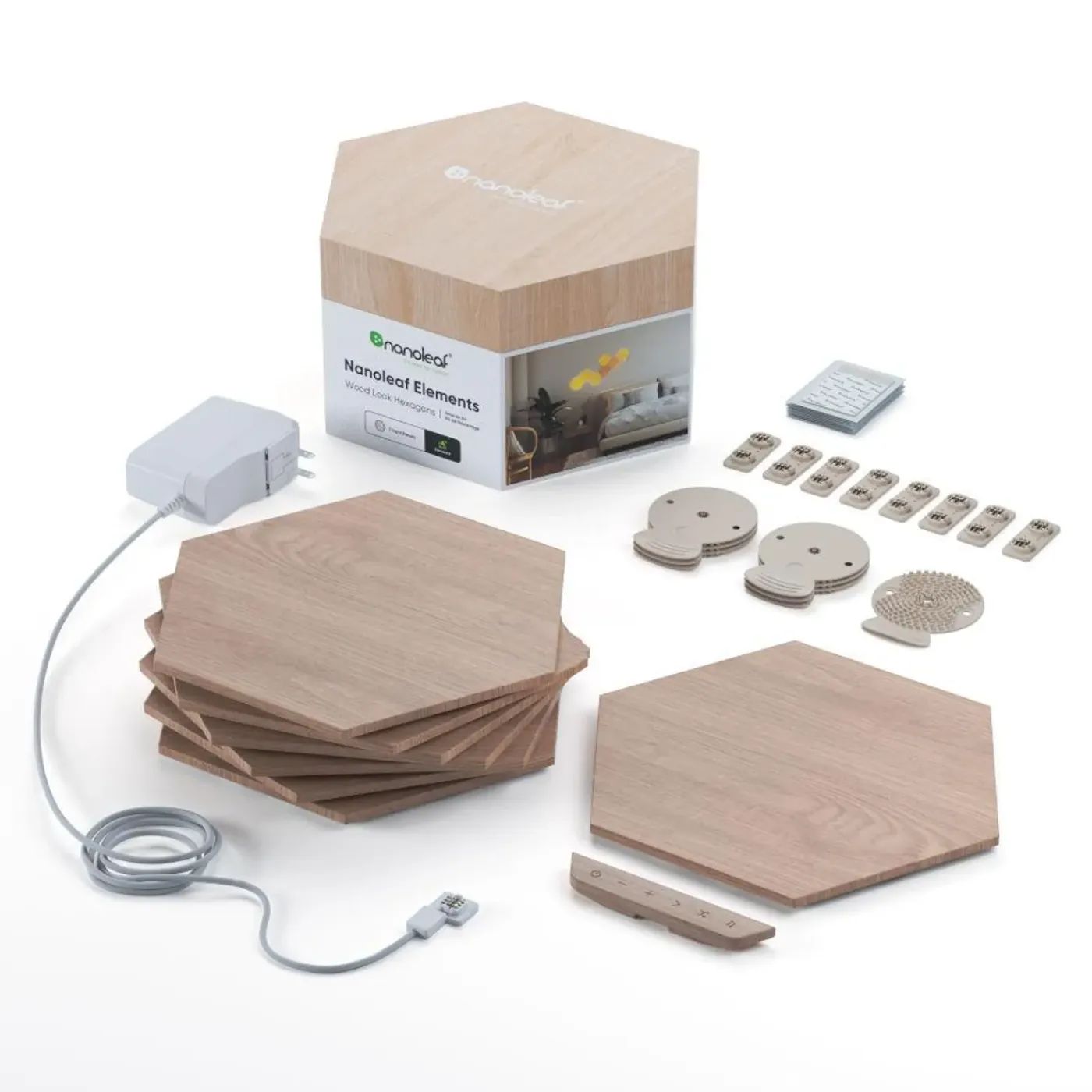 Nanoleaf Lichtpaneel Elements 7-pack Startpakket