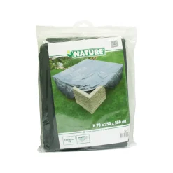 Nature beschermhoes voor loungeset antraciet PE 100 g/m² 70x250x250cm