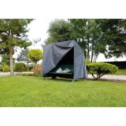 Nature beschermhoes voor schommelbank PE 100 g/m² antraciet 170x255x143cm