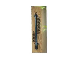Nature Buitenthermometer - Zwart - Kunststof - 10 X 41 Cm