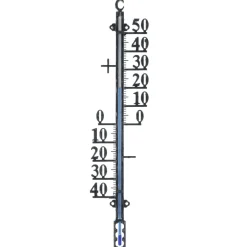 Nature Buitenthermometer - Zwart - Kunststof - 10 X 41 Cm
