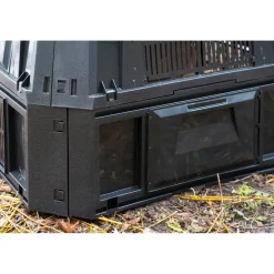 Nature compostbak Thermo 400L zwart