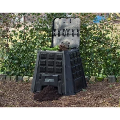 Nature compostbak Thermo 400L zwart