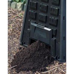 Nature compostbak Thermo 400L zwart